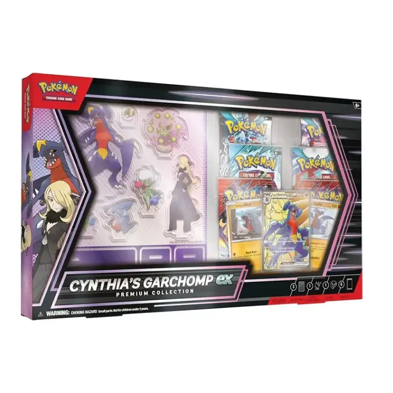 Pokemon: Cynthia’s Garchomp ex Premium Collection Box [English]