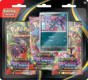 Pokemon: Mega Evolution - Phantasmal Flames 3 Pack Blister [English]