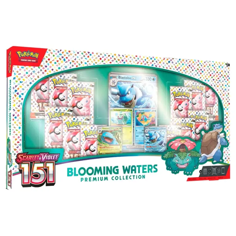 Pokemon: Scarlet & Violet – 151 Blooming Waters Premium Collection Box