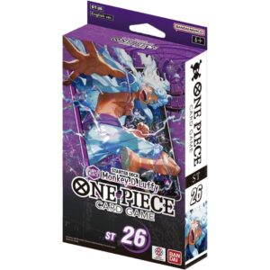 One Piece: [ST-26] Starter Deck PURPLE/BLACK Monkey.D.Luffy [English]