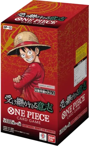 One Piece: [OP-13] Carrying On His Will Booster Case [Japanese]