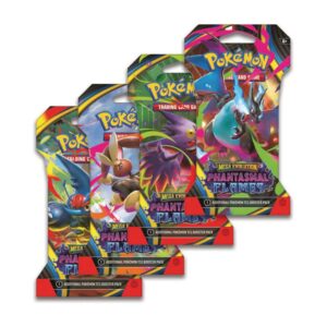 Pokemon: Mega Evolution- Phantasmal Flames Sleeved Booster Pack [English]