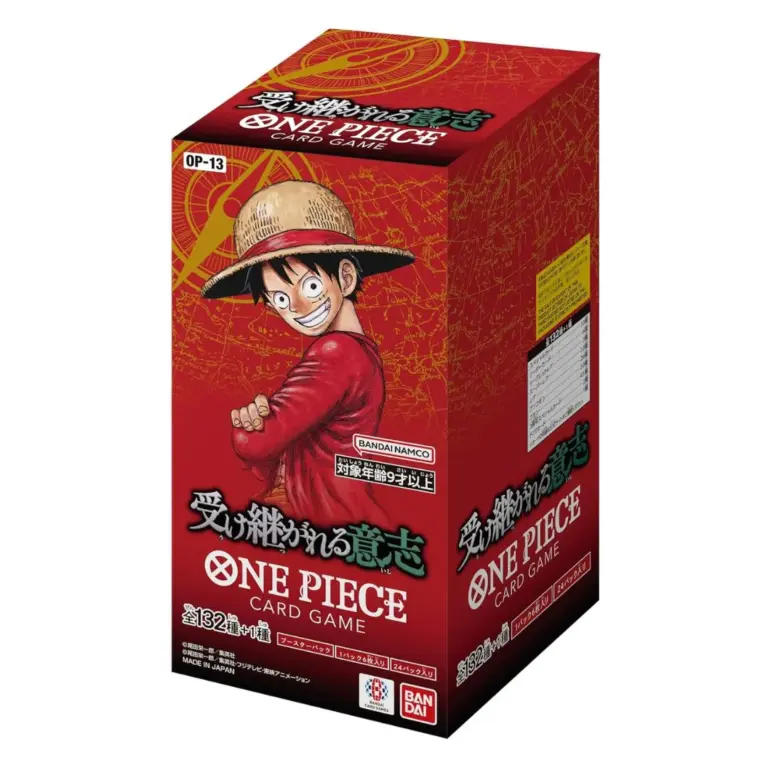 One Piece: [OP-13] Carrying On His Will Booster Box [Japanese]