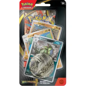 Pokemon: Mega Evolution - Premium Checklane Blister (Tyranitar)