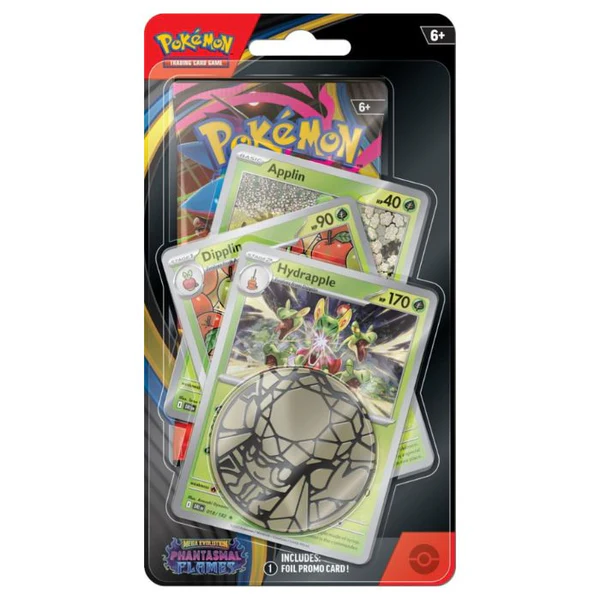 Pokemon: Mega Evolution – Phantasmal Flames – Premium Checklane Blister (Hydrapple)