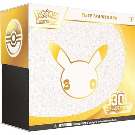 Pokémon: 30th Celebration Elite Trainer Box [ETB]
